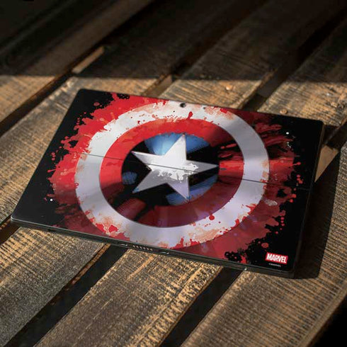 Marvel Captain America Star Shield Surface Pro 7 Skin