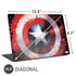 Marvel Captain America Star Shield Universal Laptop 16.6in (13.4 x 9.7in) Skin