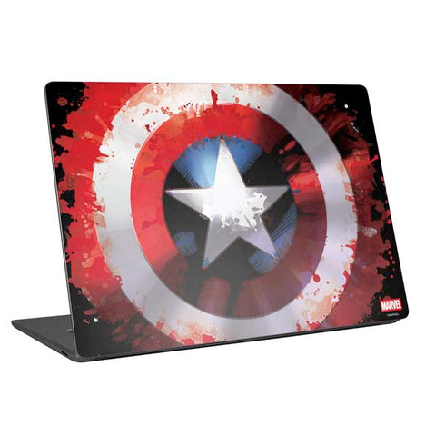 Marvel Captain America Star Shield Universal Laptop 17in (13.8 x 10in) Skin