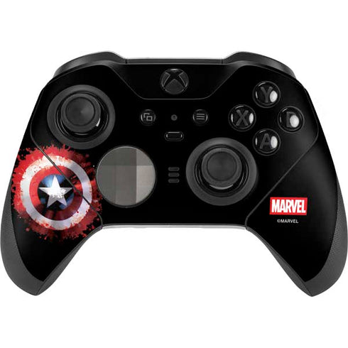 Marvel Captain America Star Shield Xbox Elite Wireless Controller Series 2 Skin