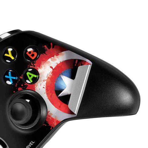 Marvel Captain America Star Shield Xbox One X Controller Skin