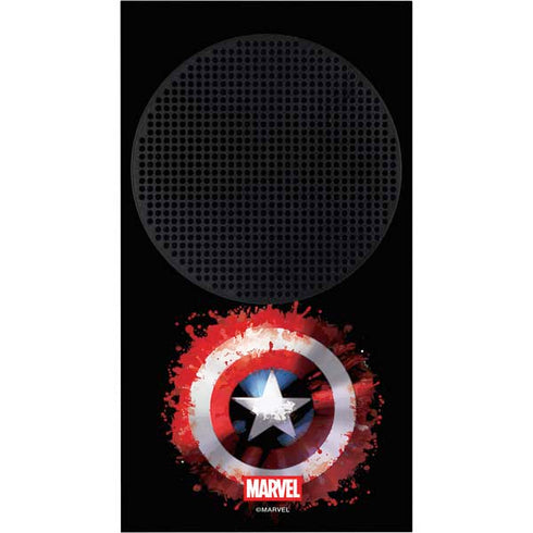 Marvel Captain America Star Shield Xbox Series S Console Skin