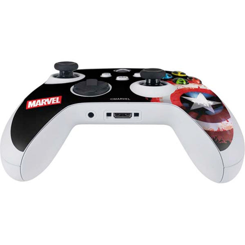 Marvel Captain America Star Shield Xbox Series S Controller Skin