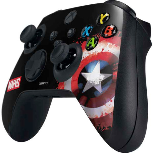 Marvel Captain America Star Shield Xbox Series X Controller Skin