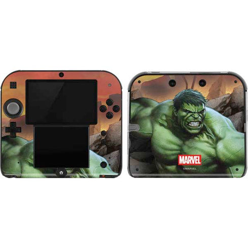 Marvel Enraged Hulk Nintendo 2DS Skin