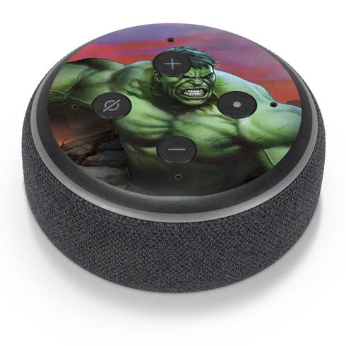 Marvel Enraged Hulk Amazon Echo Dot Skin