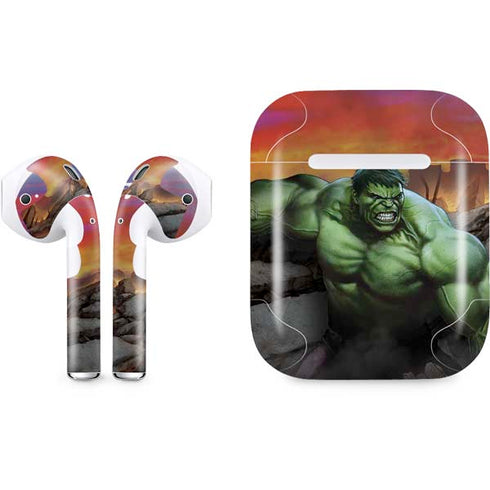 Marvel Enraged Hulk Apple AirPods Skin