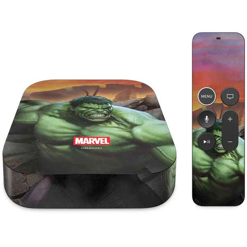 Marvel Enraged Hulk Apple TV Skin