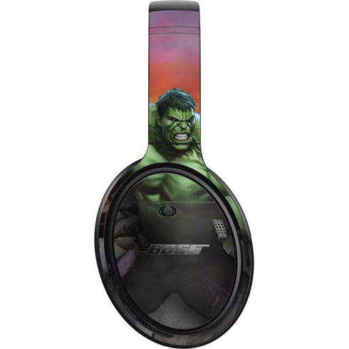 Marvel Enraged Hulk Bose QuietComfort 35 Headphones Skin