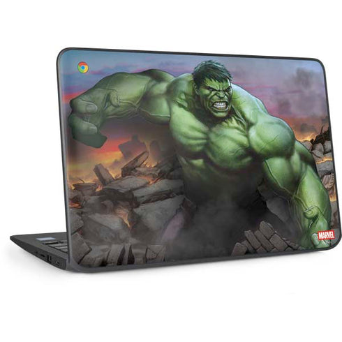 Marvel Enraged Hulk HP Chromebook Skin