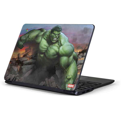 Marvel Enraged Hulk Samsung Chromebook Skin