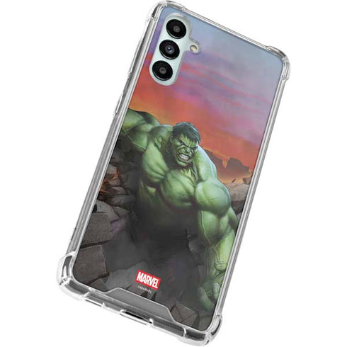 Marvel Enraged Hulk Galaxy A14 5G Clear Case