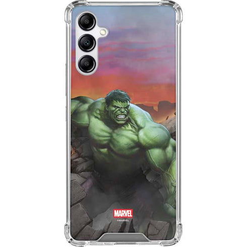 Marvel Enraged Hulk Galaxy A15 5G Clear Case