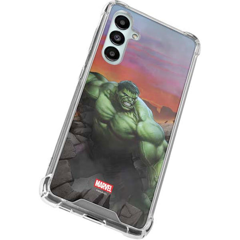 Marvel Enraged Hulk Galaxy A16 5G Clear Case