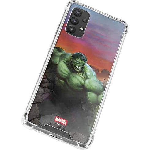 Marvel Enraged Hulk Galaxy A32 5G Clear Case
