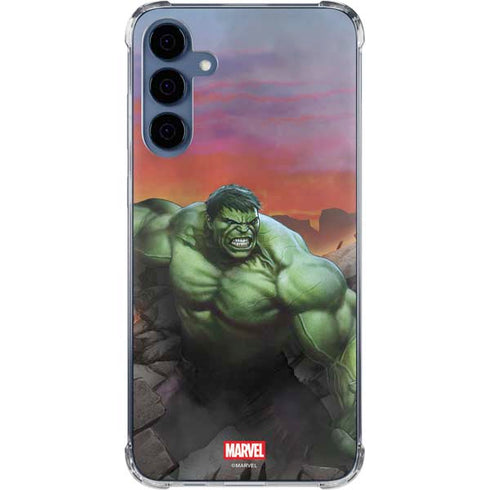 Marvel Enraged Hulk Galaxy A35 5G Clear Case