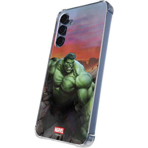 Marvel Enraged Hulk Galaxy A35 5G Clear Case