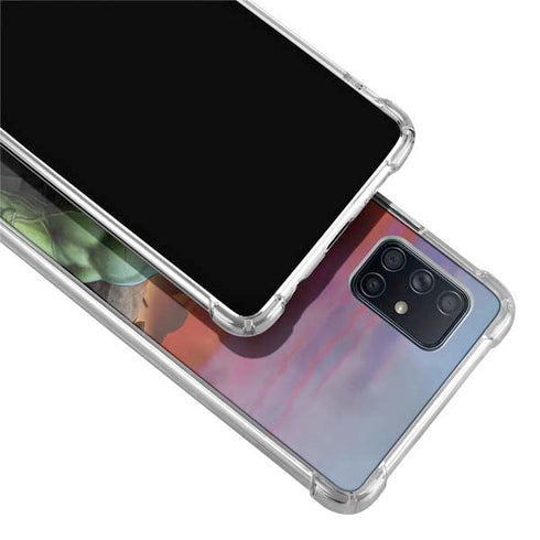 Marvel Enraged Hulk Galaxy A51 5G Clear Case