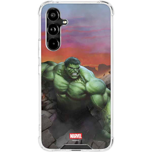 Marvel Enraged Hulk Galaxy A54 5G Clear Case