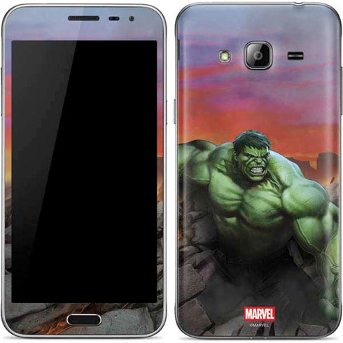 Marvel Enraged Hulk Galaxy J3 Skin