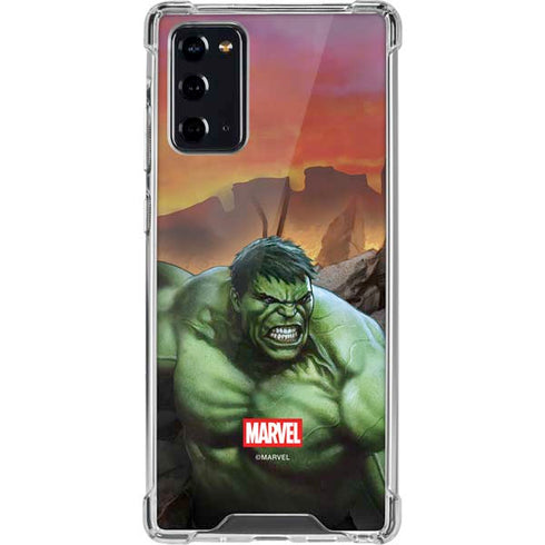Marvel Enraged Hulk Galaxy Note20 5G Clear Case