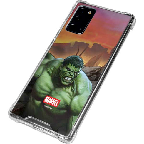 Marvel Enraged Hulk Galaxy Note20 5G Clear Case