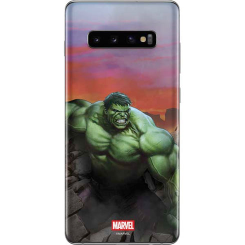 Marvel Enraged Hulk Galaxy S10 Plus Skin