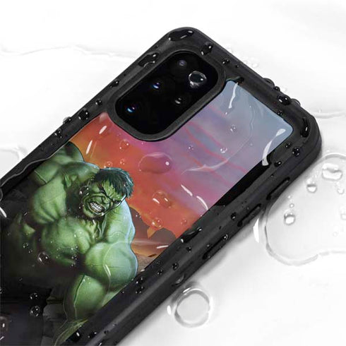 Marvel Enraged Hulk Galaxy S20 Plus Waterproof Case