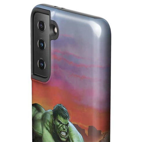 Marvel Enraged Hulk Galaxy S21 FE Pro Case
