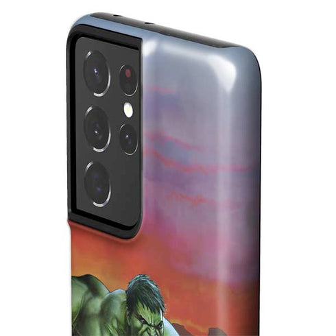 Marvel Enraged Hulk Galaxy S21 Ultra 5G Pro Case