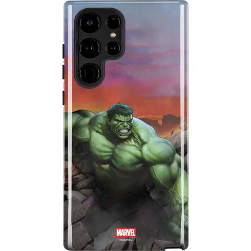 Marvel Enraged Hulk Galaxy S22 Ultra Pro Case