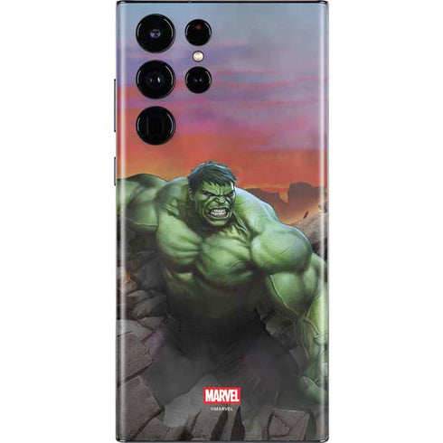 Marvel Enraged Hulk Galaxy S22 Ultra Skin