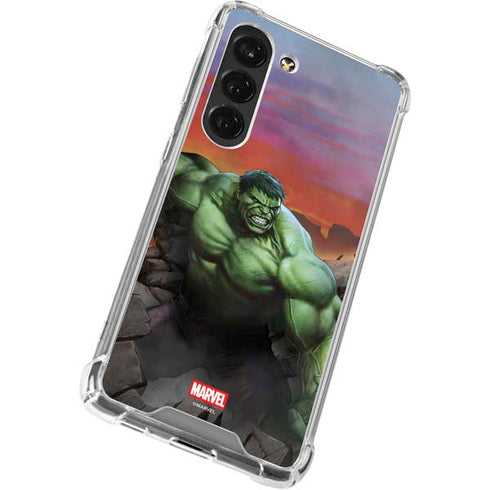 Marvel Enraged Hulk Galaxy S23 Clear Case