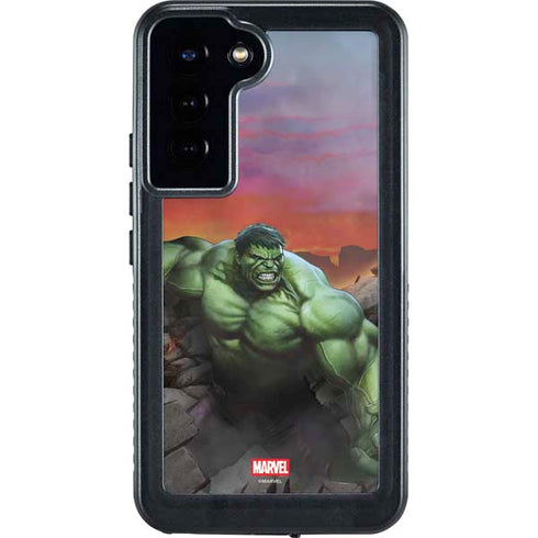 Marvel Enraged Hulk Galaxy S23 Plus Waterproof Case