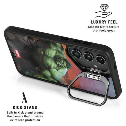Marvel Enraged Hulk Galaxy S24 Plus Kickstand Case