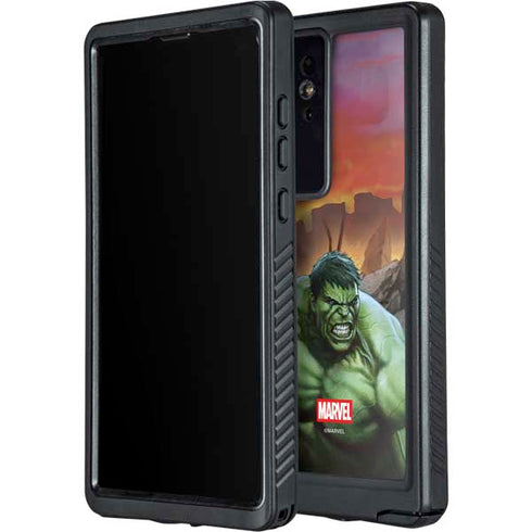 Marvel Enraged Hulk Galaxy S24 Ultra Waterproof Case