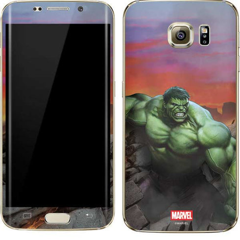 Marvel Enraged Hulk Galaxy S7 Edge Skin