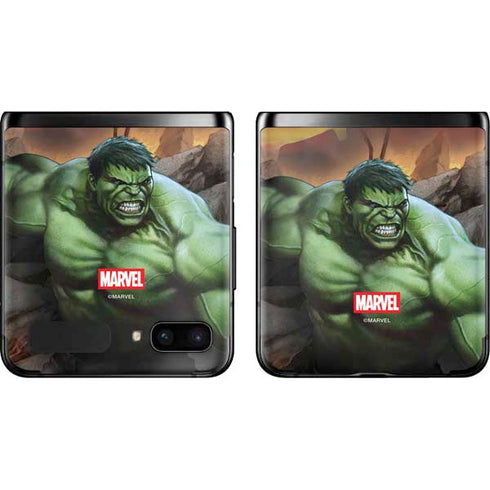 Marvel Enraged Hulk Galaxy Z Flip Skin
