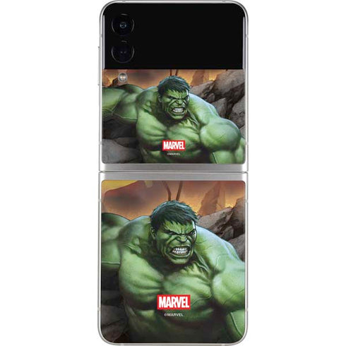 Marvel Enraged Hulk Galaxy Z Flip3 5G Skin