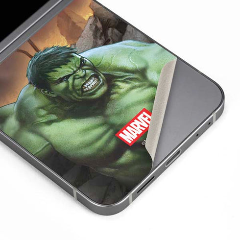 Marvel Enraged Hulk Galaxy Z Flip6 Skin