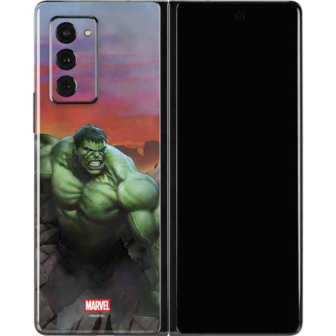 Marvel Enraged Hulk Galaxy Z Fold2 5G Skin