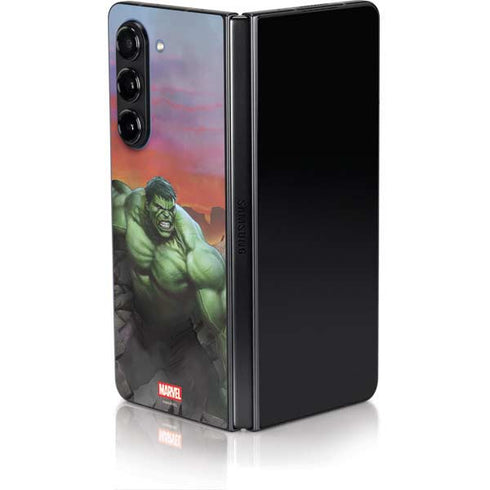 Marvel Enraged Hulk Galaxy Z Fold5 5G Skin