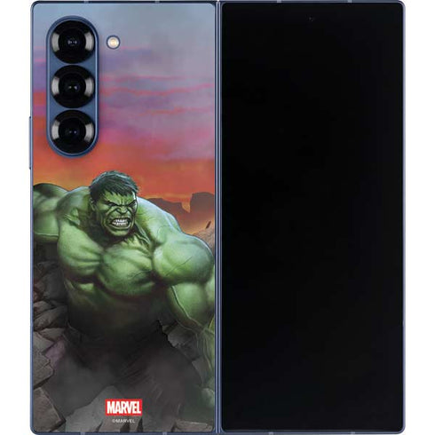 Marvel Enraged Hulk Galaxy Z Fold6 Skin