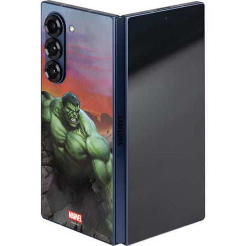Marvel Enraged Hulk Galaxy Z Fold6 Skin