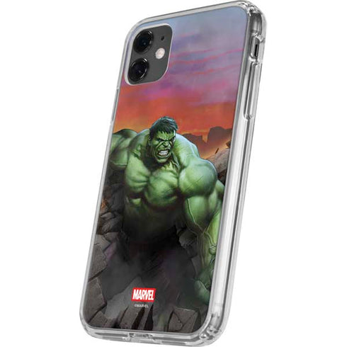 Marvel Enraged Hulk iPhone 11 Clear Case