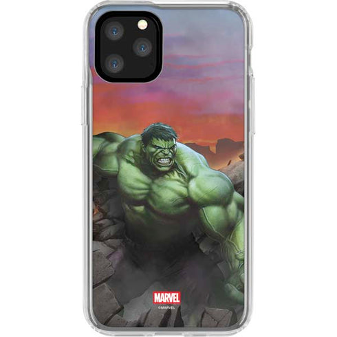 Marvel Enraged Hulk iPhone 11 Pro Clear Case