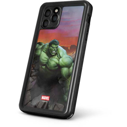 Marvel Enraged Hulk iPhone 11 Pro Max Waterproof Case