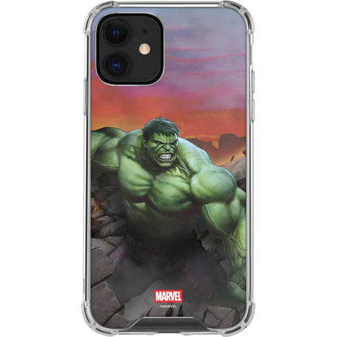 Marvel Enraged Hulk iPhone 12 Mini Clear Case