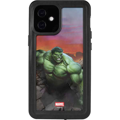 Marvel Enraged Hulk iPhone 12 Mini Waterproof Case