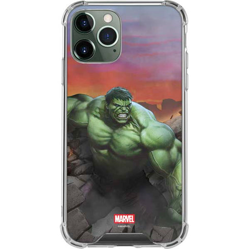 Marvel Enraged Hulk iPhone 12 Pro Clear Case
